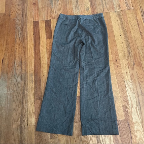 J.Crew Perfect Fit Gray Pinstripe Suit Pants size 10 - Picture 5 of 7